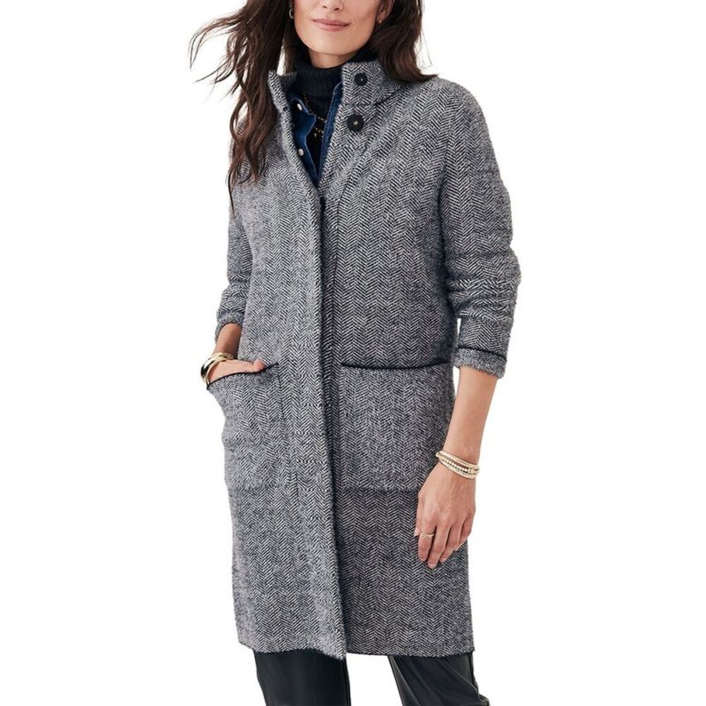 J.Mclaughlin Womens Tripp Sweater, Black